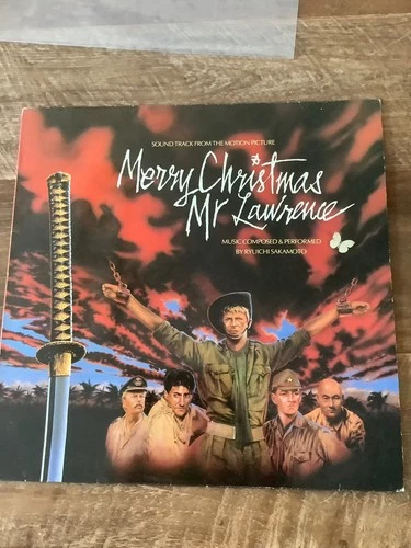 1st UK Press merry christmas mr lawrence vinyl  David Bowie  ryuichi sakamoto NM