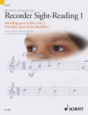 Recorder Sight-Reading 1 Vol. 1 recorder (very easy - easy) Kember A fresh appro