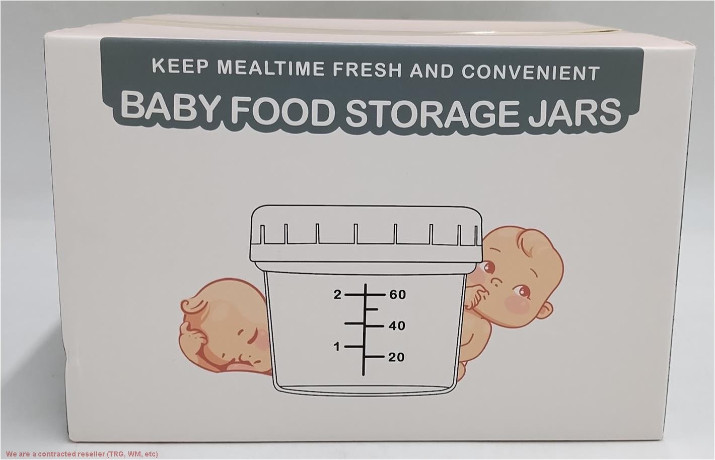 Glass Baby Food Storage Jars 4oz 12 Pack