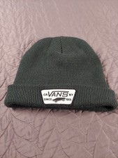 Vans Beanie Black Cuffed Knit Millford Winter Cap Off The Wall Punk Alternative 