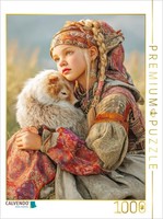 Calvendo Puzzle Nordische Frauenportraits | 1000 Teile Lege-GrößE 64 × 48 Cm Fot