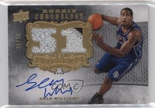 2007-08 Upper Deck Chronology Jersey Number 21/35 Sean Williams Patch Auto 2d0