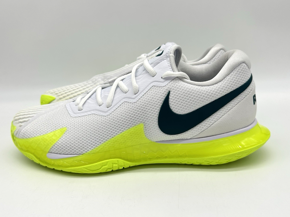 Nike Air Zoom Vapor Cage 4 RAFA Men's Size 10 Tennis Shoes White