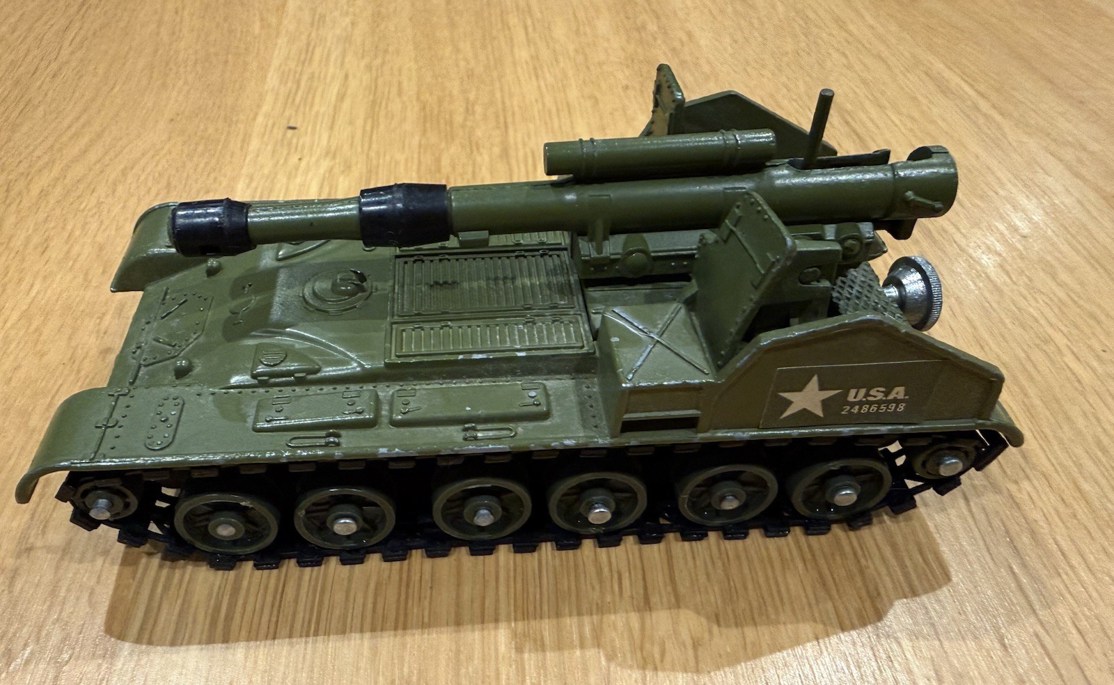 Dinky 654, 155mm Mobile Gun - Free Price Guide & Review