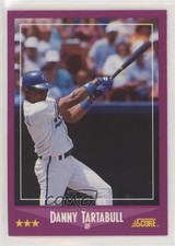 1988 Score Danny Tartabull #106 0ji9