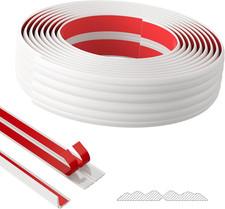Wall Corner Protector Trim, 20 Feet Flexible inside outside Guard, Peel and St