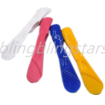 Dental 4 Colors Plastic Orthodontic Impression Material Alginate Mixing Spatula