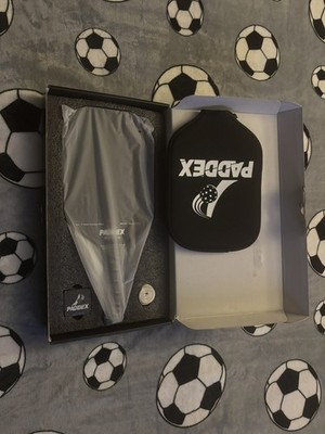 Paddex Tischtennisschläger Paddelschläger mit Abdeckung & Originalkarton