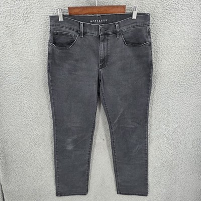 Mott And Bow Jeans Mens 32x32 Gray Straight Crosby Stretch