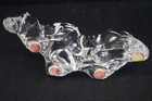 BACCARAT Crystal Crouching Tiger Figurine Paperweight W/ Base FRANCE 6" — photo 5