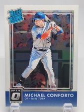 Michael Conforto (RC) 2016 Donruss Optic Rated Rookie Card #38 NM-MT. rookie card picture