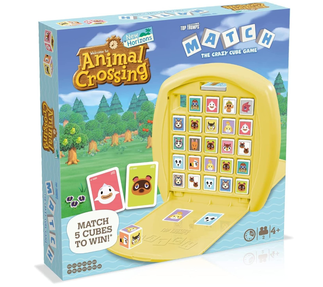 Top Trumps Match Animal Crossing mallette de jeu de voyage pour enfants