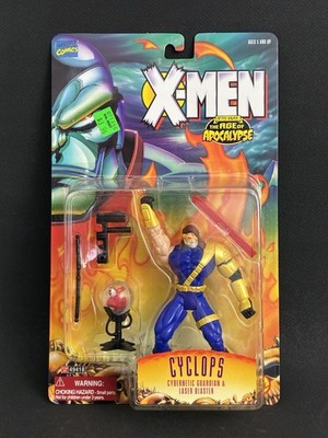 Marvel X-Men Age of Apocalypse Cyclops new Action Figure ToyBiz Vintage NIP 1995