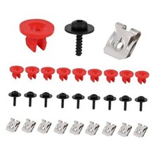 30PCS Engine Splash Shield Screw Kit, T30 Splash Shield Guard Undertray Cover