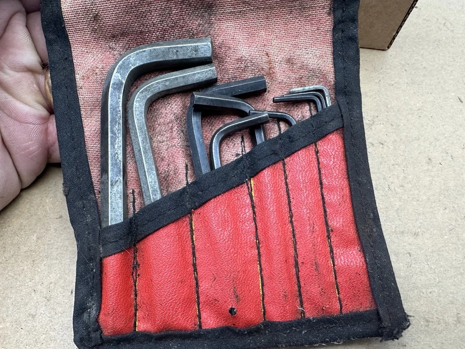 Mac Tools No. KAW 8 Piece SAE Allen Hex Wrench Set Standard USA *READ - Image 4 of 4