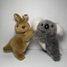 Australian Toys Plush Koala Bear and Kangaroo Stuffed Animal
