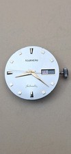 VINTAGE TEILE HERREN, TOURNEAU AUTOMATIK, 17 JEWELS, UHRWERK #0012, FUNKTIONIERT GUT