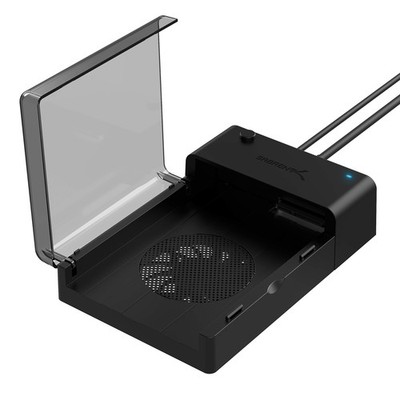 SABRENT USB 3.0 to SATA External Hard Drive Lay Flat Docking Station with Built