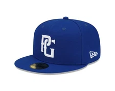 Perfect Game Hat Cap New Era Fitted 7 1/4 59Fifty Solid Blue NWT