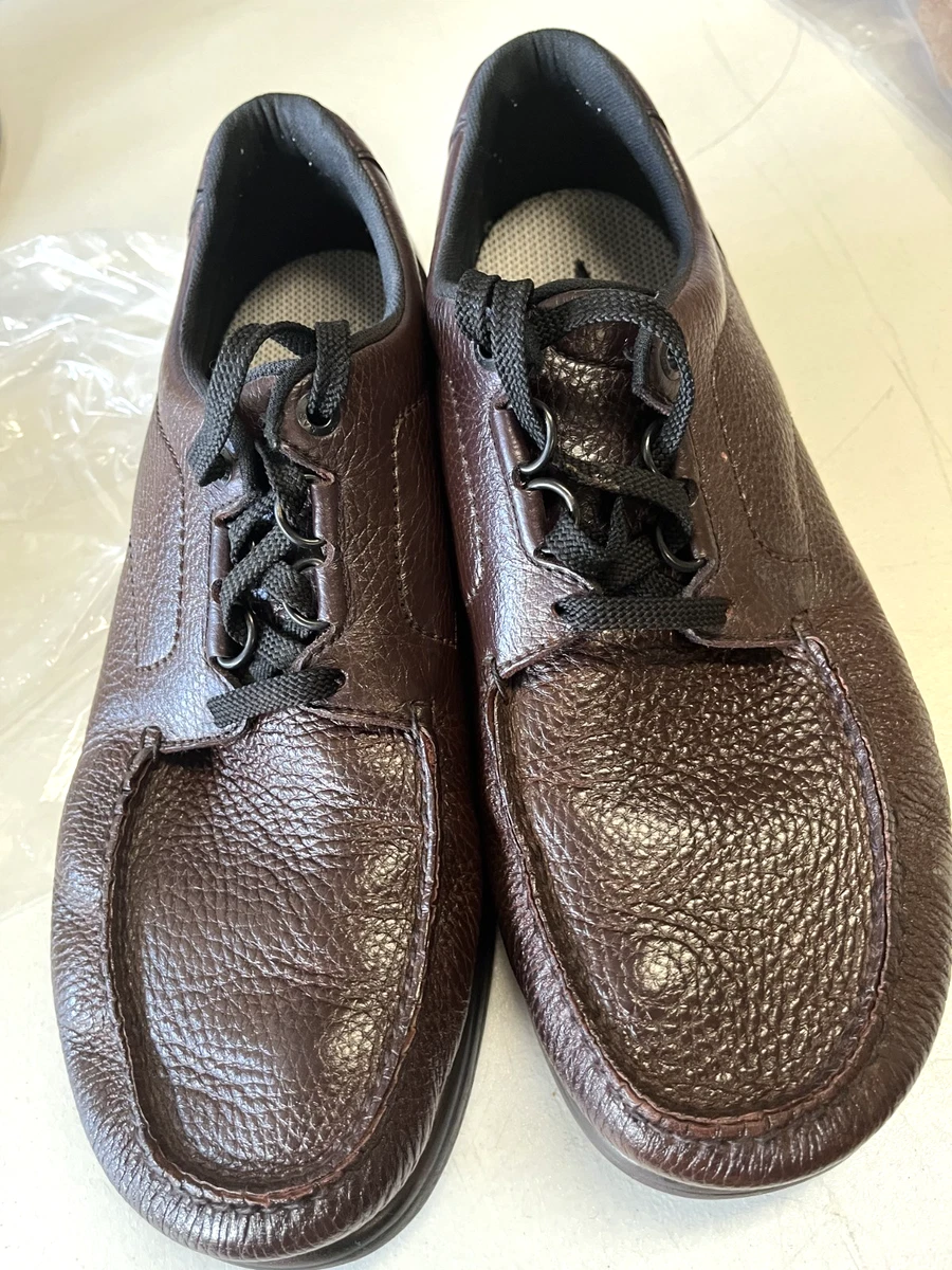 SAS Men\'s PowerStep Moc Toe Leather Walking Shoes Oxblood Men\'s 13 M Time Out Walking Shoe | SAS Shoes main image 2