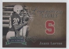2007 Press Pass Legends Legendary Legacy James Lofton #19 HOF 0b5
