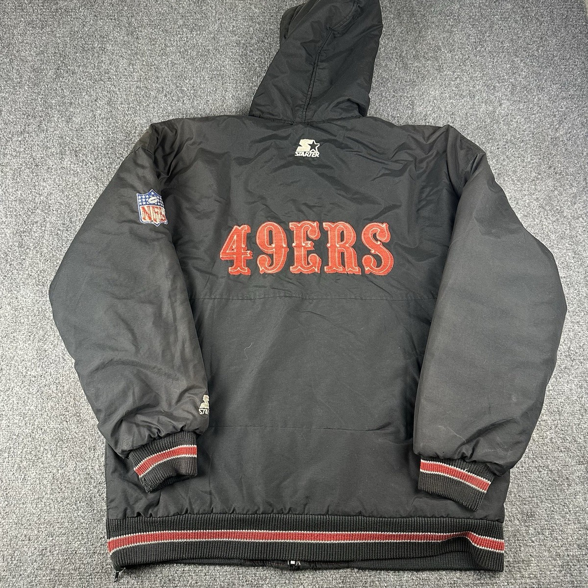 Vintage Starter San Francisco 49ers Windbreaker Jacket XL Men's