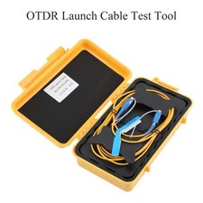 OTDR Launch Cable Test Box, SC/APC-LC/APC 1000M OTDR Dead Zone Eliminator SM