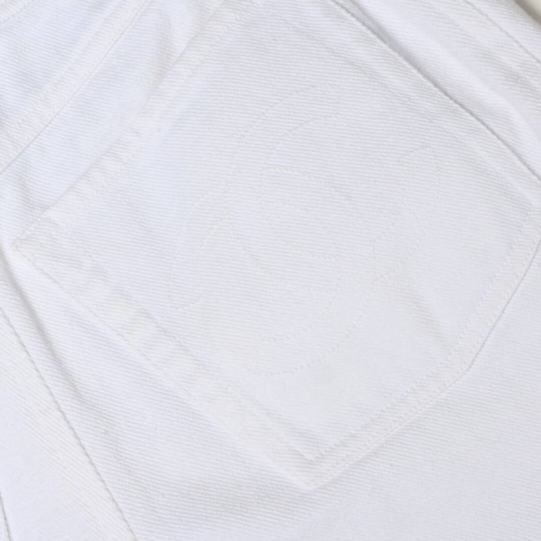 CHANEL Back pocket Coco mark hem button denim pan… - image 6