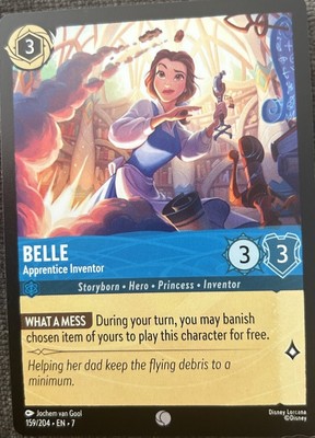Lorcana Belle Apprentice Inventor
