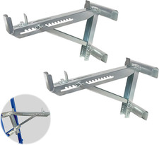 Adjustable Ladder Jacks 2 Pack - Secure 20" Scaffold Support System