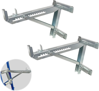 Adjustable Ladder Jacks 2 Pack - Secure 20'' Scaffold Support System