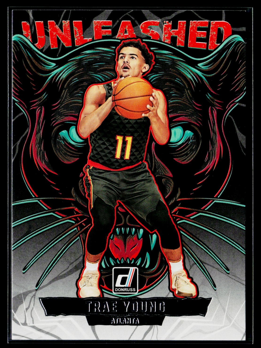2025-26 Donruss #11 Trae Young Unleashed