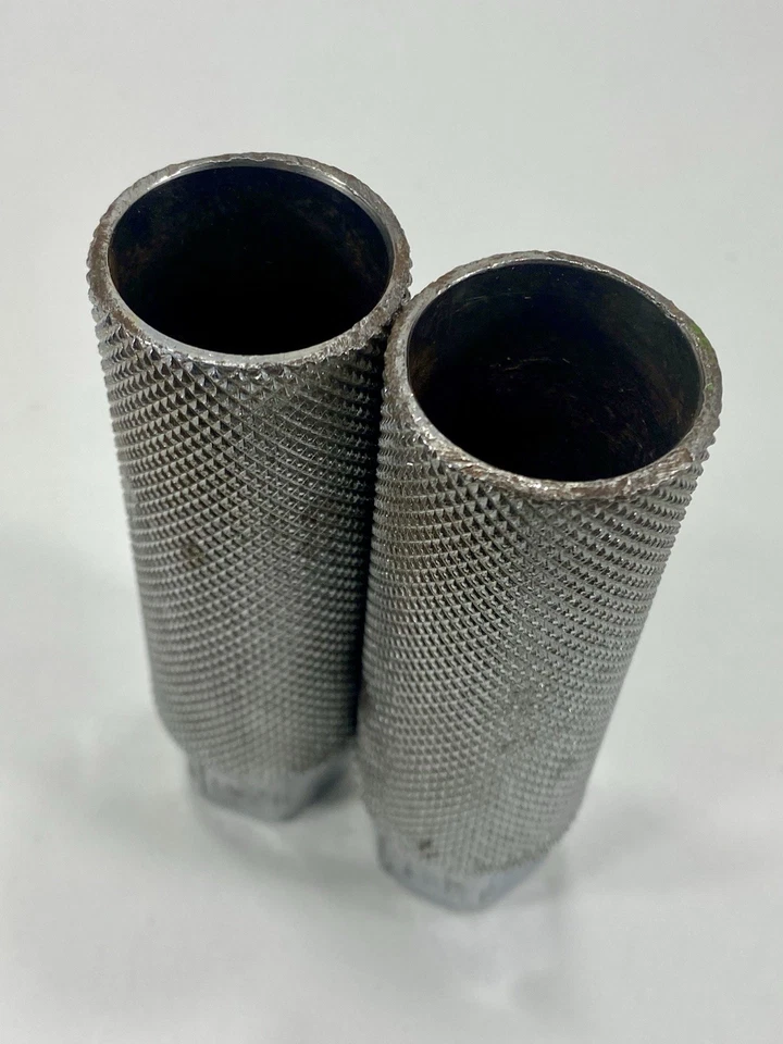 GT BMX Pegs Old Mid School Chrome 4 in Freestyle Threaded Axle Extenders Pro OG - Image 4 of 4