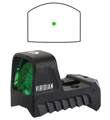Viridian RFX1 Custom Micro Green Dot Sight 3MOA Fits S&W Bodyguard