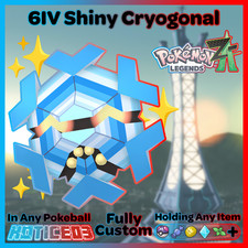 ✨ Shiny Cryogonal 6IV ✨ Mega Dimension Pokemon Legends ZA Ready 🚀 Fast 🚀