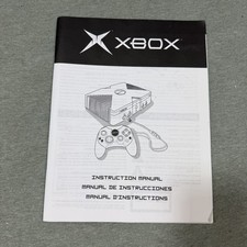 Original Microsoft XBox Game Console Instruction Manual