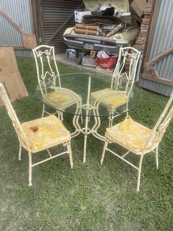 Vintage Kessler dining set 1970s