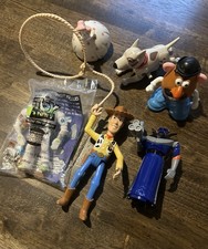 Disney Pixar Toy Story Happy Meal Burger King Toy Lot of 6, Sealed Opened