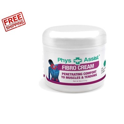 Soothing Fibromyalgia Botanical Cream with Eucalyptus - Non-Greasy & 4 oz
