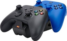 PowerA Dual Charging Station Xbox Series X S One Controllers Black Excellent