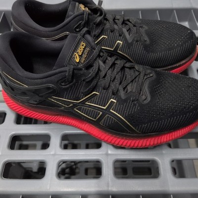 Asics Men's Size 11.5 MetaRide Black/Red  Shoes 1011A142