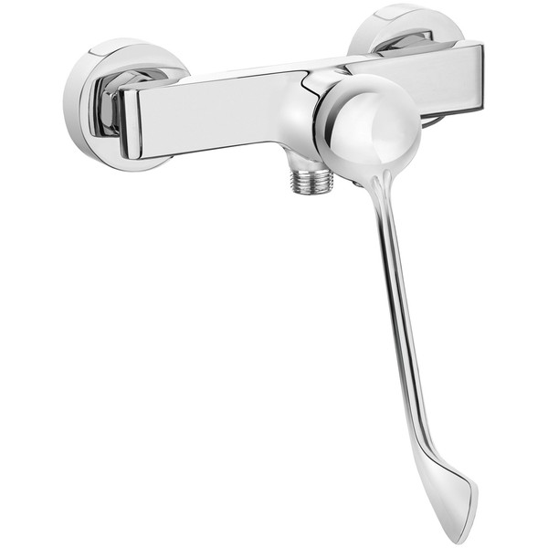 Duscharmatur Einhebelmischer Klinik Dusche Armatur Bad Dusche Wand Mit Arztgriff-image