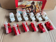 Vintage NOS of Hong Kong Toys Box Fire Engines and Ambulances. Willys Jeep