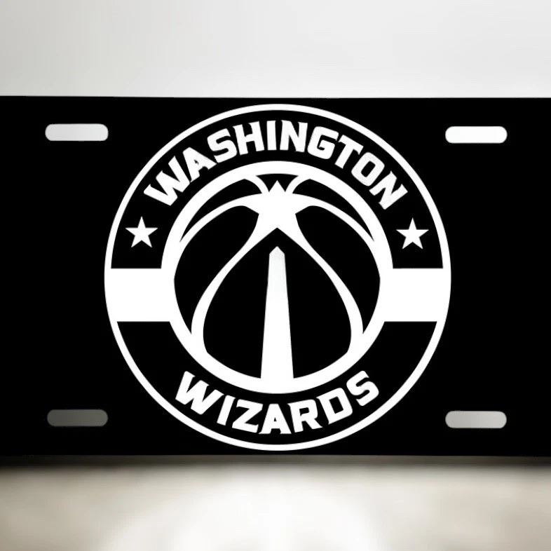 Washington Wizards Metal License Plate Laser Engraved - Image 2 of 4