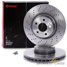 BREMBO COATED 2x BREMSSCHEIBE GELOCHT &Oslash;330 VORNE F&Uuml;R MERCEDES S-KLASSE W220