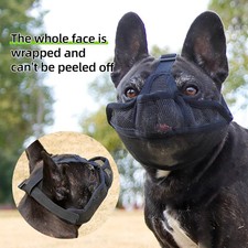 Mesh Breathable Short Nosed Dog Muzzle for Dogs Animals Summer Walking Pet Face