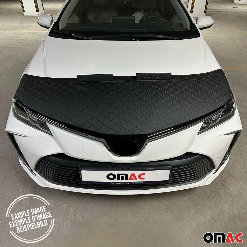 Sutiã capô máscara carro capô diamante para Audi A4 A4 Quattro S4 RS4 2004-2008 preto - Imagem 2 de 4