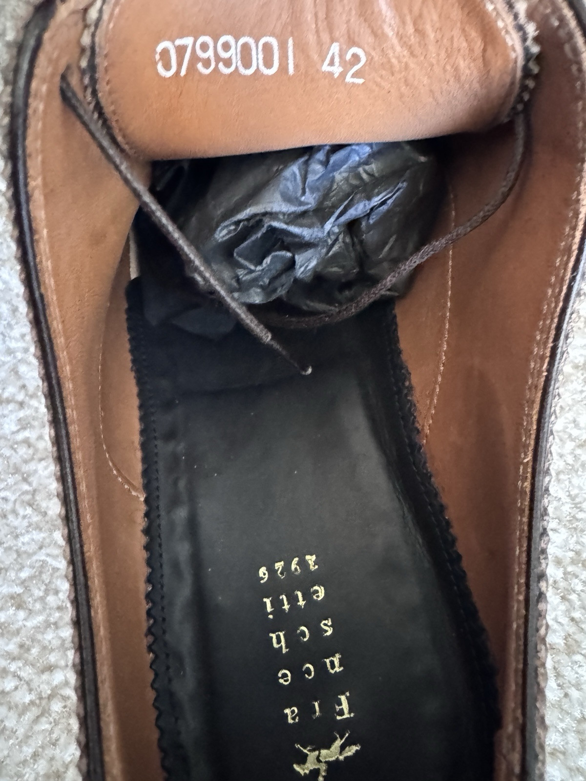 Franceschetti Trieste Split-toe Derby 9 US (42 EU) - image 7