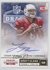 2014 Panini Contenders Draft Class RPS Gold 14/14 Logan Thomas #RDA-LT Auto 0f6