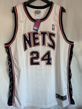 Reebok Richard Jefferson Sleeveless Jersey Nets NBA Mens Size 56